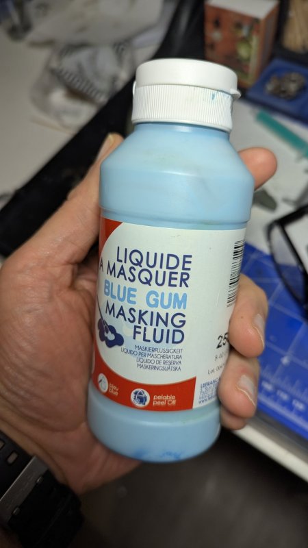 Die Maskierflüssigkeit